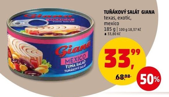TUŇÁKOVÝ SALÁT GIANA