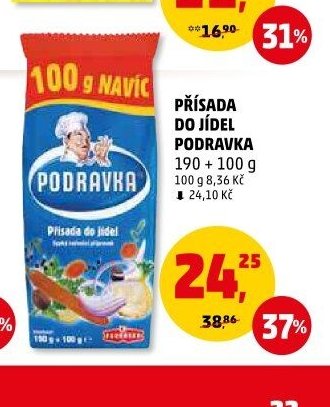 PŘÍSADA DO JÍDEL PODRAVKA