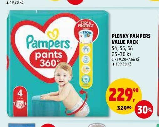 Plenky Pampers Value Pack