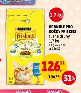 GRANULE PRO KOČKY FRISKIES