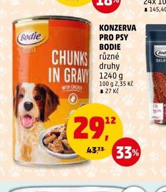 KONZERVA PRO PSY BODIE