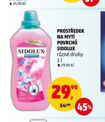 Prostředek na mytí povrchů Sidolux 1 l