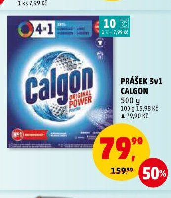 Prášek 3v1 Calgon 500 g