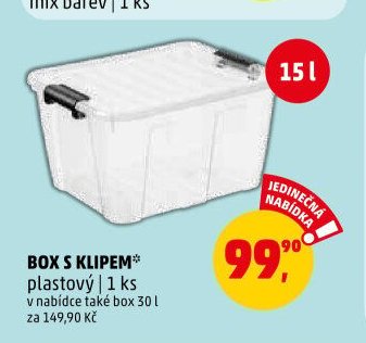 BOX S KLIPEM