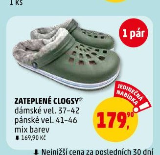 ZATEPLENÉ CLOGSY