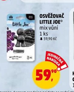 OSVĚŽOVAČ LITTLE JOE