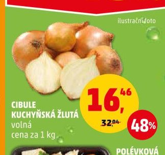 Cibule kuchyňská žlutá