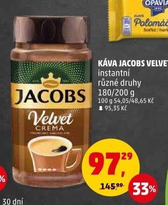 KÁVA JACOBS VELVET
