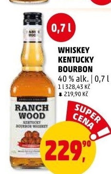 Bourbon whisky Ranch Wood Kentucky