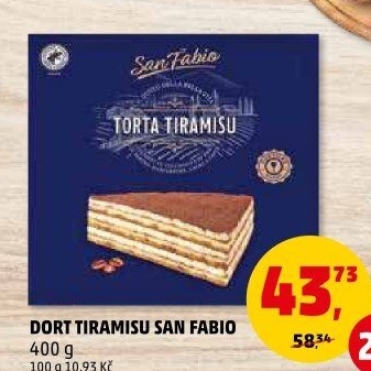 Dezert Tiramisu San Fabio