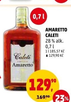Likér Amaretto Caleti
