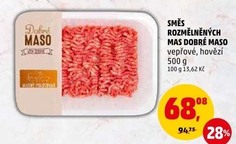 Mleté maso mix Dobré maso