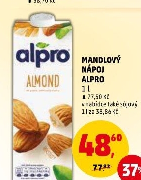 Nápoj mandlový Alpro Soya