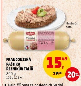 Paštika francouzská Řezníkův talíř