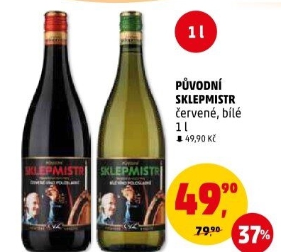 Víno Původní Sklepmistr ČVZ
