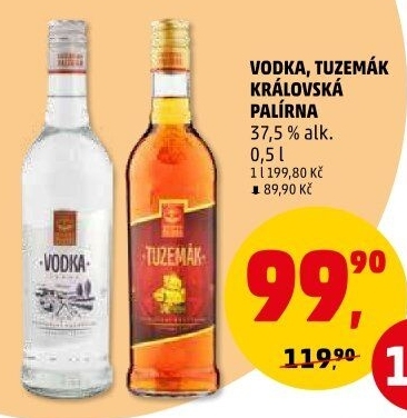 Vodka Královská palírna