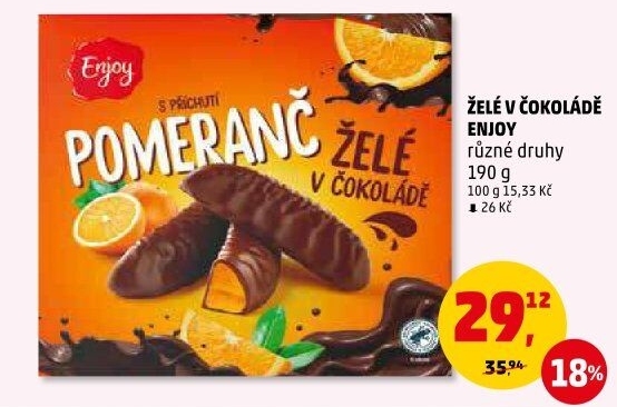 Želé v čokoládě Enjoy