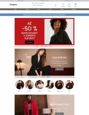 akční leták Bonprix 3.1.2024-9.1.2024