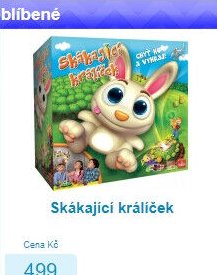 Skákající králíček
