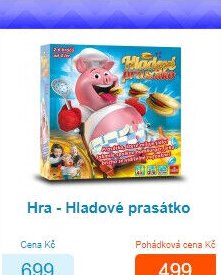 Hra - Hladové prasátko