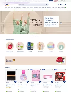 akční leták dm drogerie 3.1.2024-9.1.2024