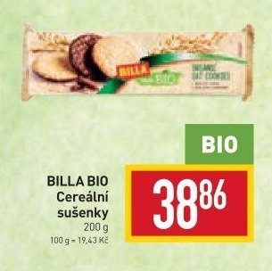 BILLA BIO Cereální sušenky