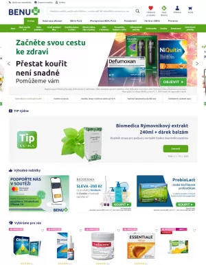 akční leták BENU Lékárna 3.1.2024-9.1.2024