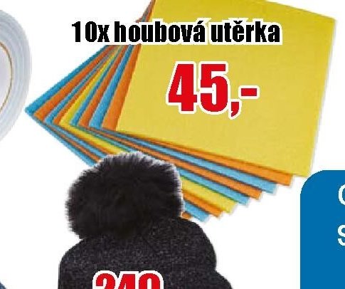 10x houbová utěrka