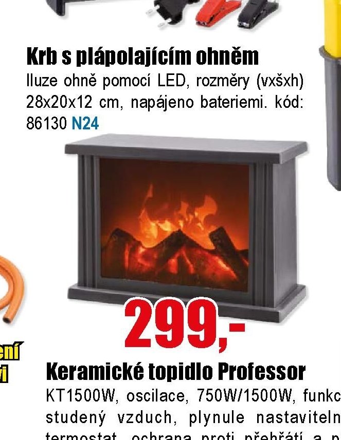 Krb s plápolajícím ohněm