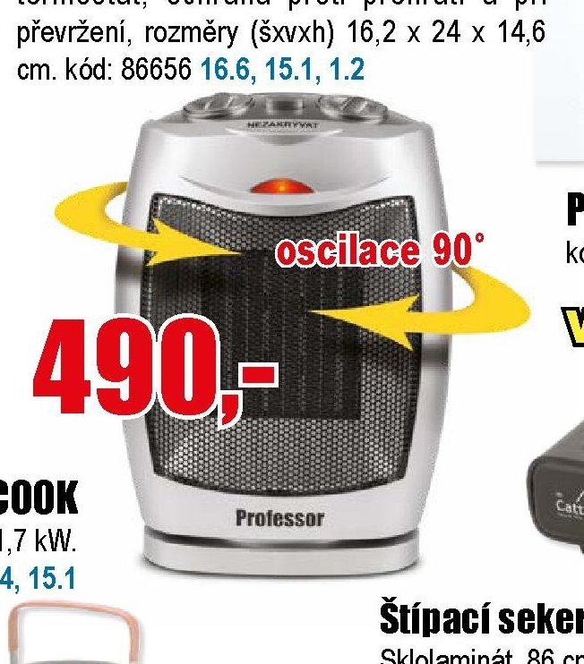 Keramické topidlo Professor