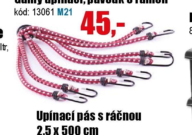 Gumy upínací, pavouk 8 ramen