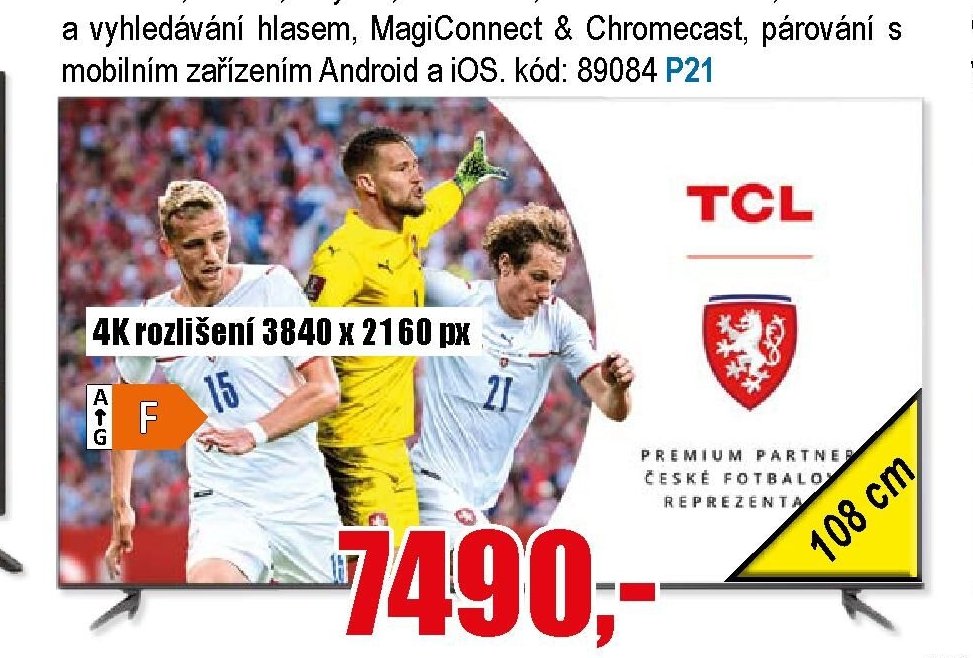 Televize TCL 43P735