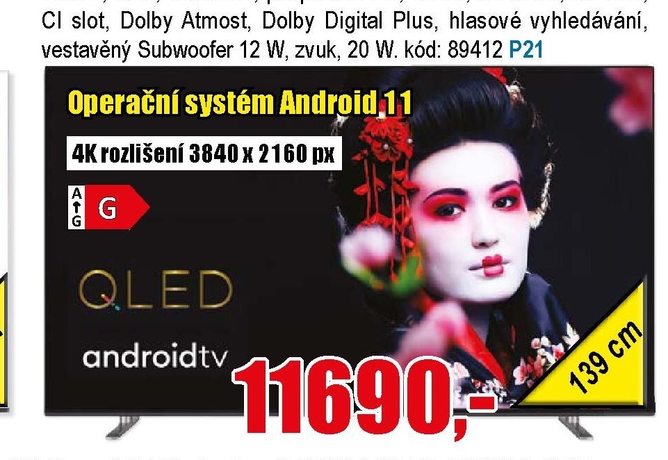 Televize JVC LT-55VAQ6235