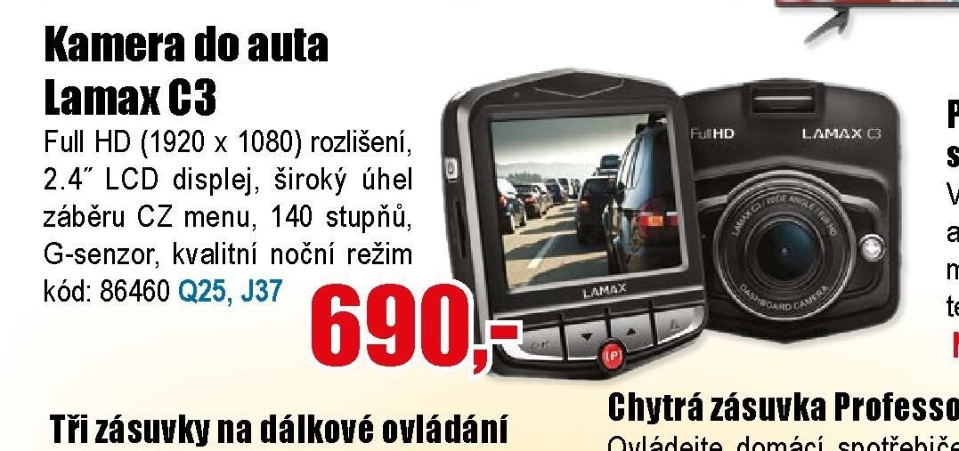 Kamera do auta Lamax C3