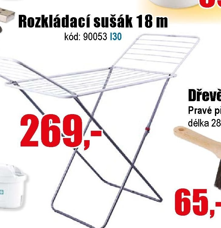 Rozkládací sušák 18 m
