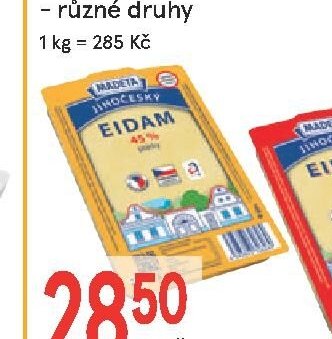Sýr plátky Eidam 100 g