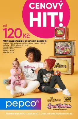 akční leták PEPCO 4.1.2024-10.1.2024