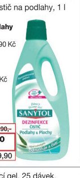 Sanytol čistič na podlahy, 1 l