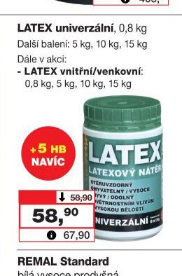 LATEX univerzální, 0,8 kg