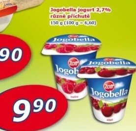Jogurt Jogobella Zott
