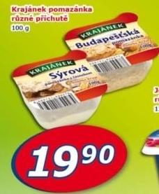 Pomazánky Krajánek