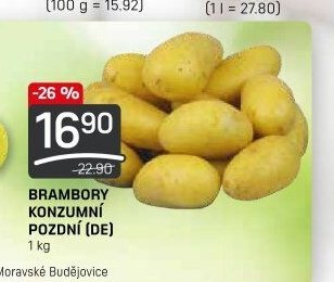 BRAMBORY KONZUMNÍ POZDNÍ (DE) 1 kg