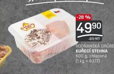 Vodňanská drůbež kuřecí stehna