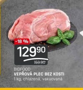 Bidfood vepřová plec bez kosti