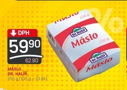 Máslo Dr. Halíř