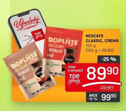 NESCAFE CLASSIC, CREMA