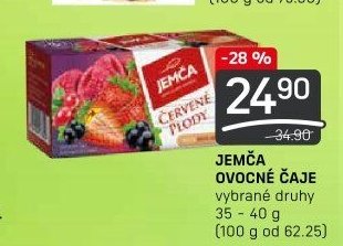 JEMČA OVOCNÉ ČAJE
