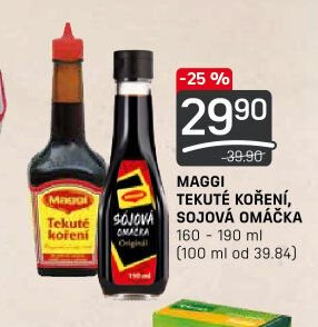 MAGGI TEKUTÉ KOŘENÍ, SOJOVÁ OMÁČKA