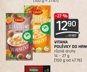 VITANA POLÉVKY DO HRNEČKU