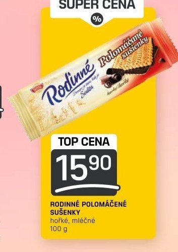 RODINNÉ POLOMÁČENÉ SUŠENKY